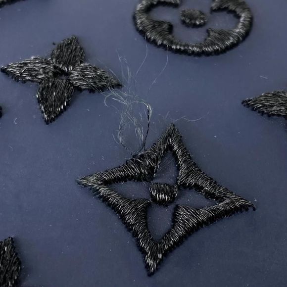 Louis Vuitton Lockit Vertical Handbag Desire Handbag Monogram Blue Marine - Picture 6 of 8